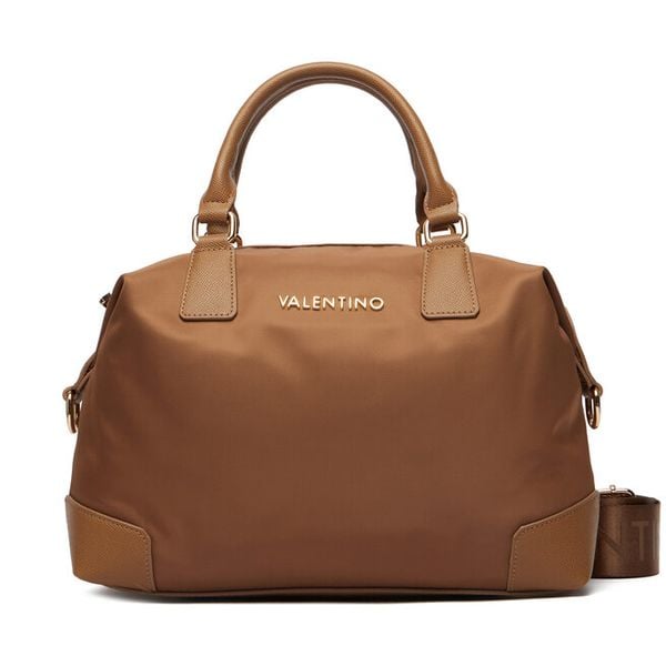Torebka Valentino. Brązowe torebki do ręki damskie Valentino, bez wzorów, klasyczne, bez dodatków. Za 323.99 zł.