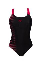 Strój kąpielowy damski jednoczęściowy sportowy na basen Arena Logo Swim Pro. Czarne kostiumy jednoczęściowe damskie Arena, m, bez wzorów, z materiału, sportowe, na fitness i siłownię. Za 171.98 zł.