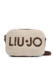 Liu Jo Torebka AF6119 E1163 Beżowy. Brązowe torebki do ręki damskie Liu Jo, bez wzorów, z materiału, bez dodatków. Za 499.99 zł.