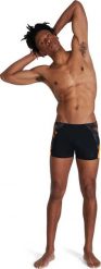 Speedo Męskie kąpielówki Speedo Eco End Spl Jam Am black/papaya punch/usa charcoal rozmiar 30. Czarne kąpielówki męskie Speedo, m, bez wzorów, żeglarskie. Za 249.84 zł.