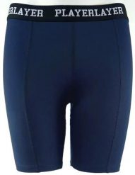 Dziewczęce elastyczne spodenki Playerlayer Girl 9-10 granatowe. Niebieskie spodenki dla dziewczynek Givova, bez wzorów, z elastanu, sportowe. Za 115.99 zł.