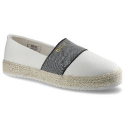 Białe Espadryle Big Star Lekkie Damskie Buty. Białe espadryle damskie Big Star, na lato, bez wzorów, eleganckie, bez obcasa, bez zapięcia. Za 89.99 zł.