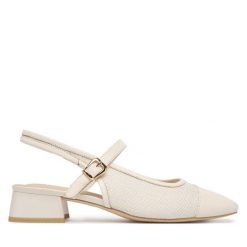 Czółenka Caprice. Czółenka damskie Caprice, bez wzorów, bez obcasa, bez zapięcia. Za 339.99 zł.