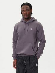 Adidas Bluza Trefoil Essentials JW1063 Szary Regular Fit. Szare bluzy męskie Adidas, m, bez wzorów, z bawełny, bez kaptura. Za 209.99 zł.