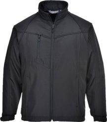 Kurtka męska Portwest TK40 - Męska kurtka Softshell Oregon (3L) - granatowy 3XL. Niebieskie kurtki męskie Portwest, l, bez wzorów, z softshellu, bez kaptura. Za 169.32 zł.