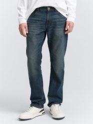 Męskie Spodnie Jeansowe Marvin Straight Mid Stone Blue Grey Denim 1047981 10162, W32 L32. Niebieskie spodnie materiałowe męskie Tom Tailor, l, bez wzorów, z bawełny, casualowe. Za 179.99 zł.