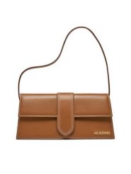 JACQUEMUS Torebka Le Bambino Long 221BA013-3072 Brązowy. Brązowe torebki do ręki damskie JACQUEMUS, bez wzorów, ze skóry, bez dodatków. Za 3,329.00 zł.