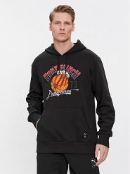 Puma Bluza Graphic Booster 624812 Czarny Regular Fit. Czarne bluzy męskie Puma, m, bez wzorów, z bawełny, bez kaptura. Za 169.99 zł.