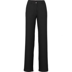 Spodnie palazzo bonprix czarny. Spodnie materiałowe damskie marki bonprix. Za 89.99 zł.