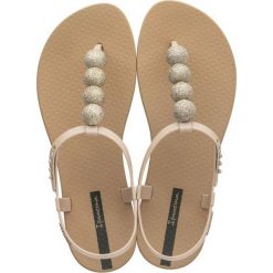 Ipanema Ipanema damskie japonki CLASS GLOW 26751 24911 BEIGE 38. Brązowe klapki damskie Ipanema, bez wzorów, bez obcasa. Za 119.99 zł.
