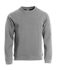 Clique Classic Roundneck bluza crewneck z kieszenią na zamek. Szare bluzy męskie CLIQUE, s, bez wzorów, bez kaptura. Za 190.50 zł.