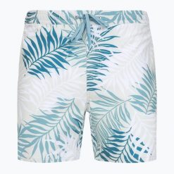 Szorty kąpielowe męskie Quiksilver Wild Fern Volley 17". Niebieskie kąpielówki męskie Quiksilver, m, bez wzorów, do pływania. Za 189.99 zł.
