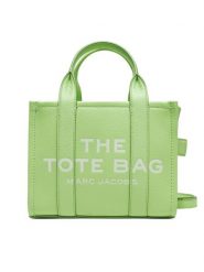 Marc Jacobs Torebka The Leather Small Tote Bag H009L01SP21 Zielony. Zielone torebki do ręki damskie Marc Jacobs, bez wzorów, ze skóry, bez dodatków. Za 1,529.00 zł.