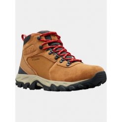 Buty Turystyczne Męskie Columbia Newton Ridge Plus II Suede WP. Brązowe trekkingi męskie Columbia. Za 419.00 zł.