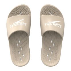 Klapki basenowe męskie Speedo Slides. Białe klapki męskie Speedo, z materiału. Za 81.98 zł.