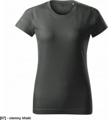 MALFINI Basic Free F34 - ADLER - Koszulka damska, 160 g/m, - ciemny khaki M. Brązowe t-shirty damskie Malfini, m, bez wzorów, bez kołnierzyka. Za 23.54 zł.