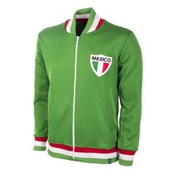 Bluza retro piłkarska dla dorosłych Meksyk 1970. Zielone bluzy męskie COPA FOOTBALL, m, bez wzorów, z materiału, bez kaptura. Za 381.51 zł.