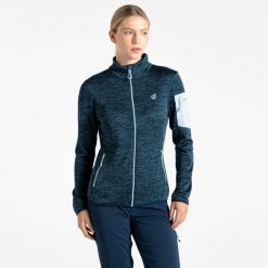 Mountain Series damski polar. Niebieskie bluzy sportowe damskie Dare 2b, bez wzorów, z dzianiny, bez kaptura, narciarskie. W wyprzedaży za 223.90 zł.