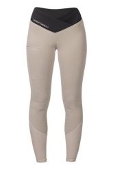 Damskie legginsy jeździeckie z pełną przyczepnością Lauria Garrelli Limone. Brązowe legginsy damskie LAURIA GARRELLI, bez wzorów, z lycry. Za 370.00 zł.