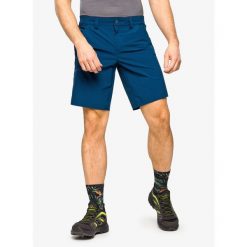 Spodenki turystyczne męskie Vaude Farley Stretch Bermuda II. Niebieskie krótkie spodenki sportowe męskie Vaude, m, bez wzorów, trekkingowe. Za 287.99 zł.