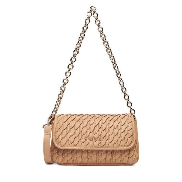 Torebka Nine West. Brązowe torebki do ręki damskie Nine West, bez wzorów, klasyczne, bez dodatków. Za 159.99 zł.