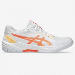 Second Life - Buty do piłki ręcznej ASICS Gel Task 4 - Stan Doskonały. Obuwie sportowe damskie Asics, bez wzorów, z materiału, do piłki ręcznej. Za 186.99 zł.