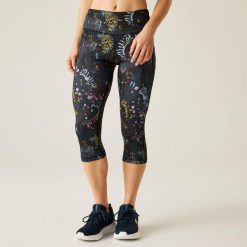 Womens Influential II Soft Touch 3/4 Legging. Legginsy sportowe damskie Dare 2b, bez wzorów, na fitness i siłownię. Za 119.99 zł.