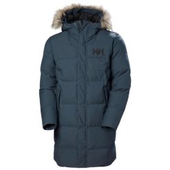 Parka Helly Hansen Alby. Niebieskie kurtki męskie Helly Hansen, na zimę, m, bez wzorów, bez kaptura. W wyprzedaży za 1,195.00 zł.