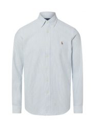 Polo Ralph Lauren koszula casualowa - Custom Fit Mężczyźni Modern Fit Bawełna niebieski|biały, XL. Białe koszule męskie Polo Ralph Lauren, m, bez wzorów, z bawełny, eleganckie, bez kołnierzyka, bez ramiączek. Za 829.95 zł.