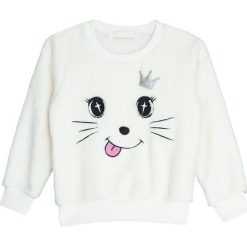 Biała Bluza Print. Białe bluzy dla dziewczynek marki Born2be. Za 34.99 zł.