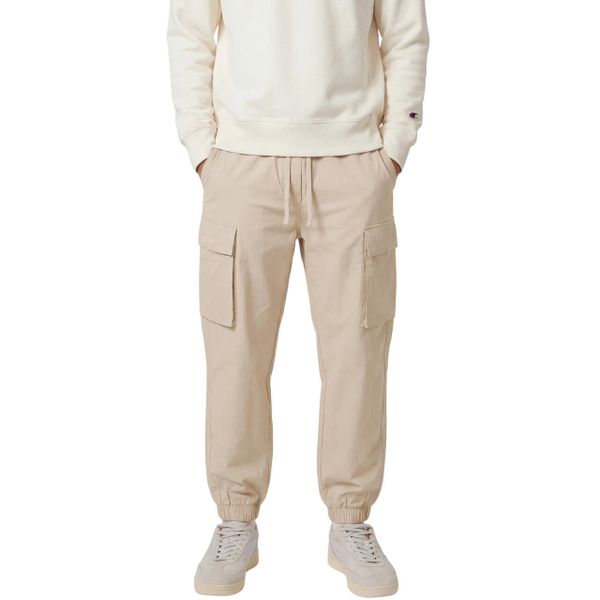 CHAMPION Spodnie męskie Woven Cargo Pants. Brązowe spodnie sportowe męskie Champion, na jesień, m, bez wzorów, z bawełny. Za 220.99 zł.