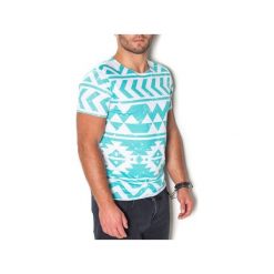 T-shirt Chimalli. Niebieskie t-shirty męskie Beyounique, z nadrukiem. Za 97.00 zł.