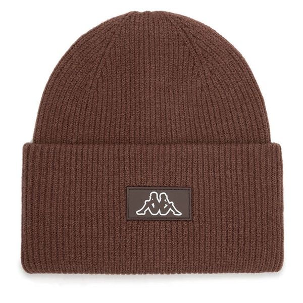 Czapka Kappa. Brązowe czapki i kapelusze damskie Kappa, na zimę, bez wzorów. Za 59.99 zł.