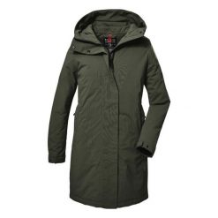 Parka damska z kapturem Killtec GW 73. Czarne kurtki sportowe damskie KILLTEC, na zimę, bez wzorów, z kapturem, trekkingowe. Za 770.00 zł.