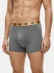 Cristiano Ronaldo CR7 Komplet bokserek 8125-49 Kolorowy. Bokserki męskie Cristiano Ronaldo CR7, l, bez wzorów, z bawełny. Za 199.99 zł.