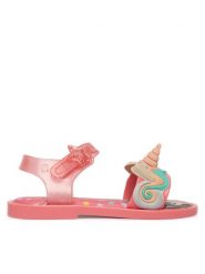 Melissa Sandały Mini Melissa Mar Sandal Uni Bb 37827 Różowy. Czerwone sandały dziewczęce Melissa, z tworzywa sztucznego, bez zapięcia. Za 288.99 zł.