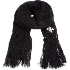 Szal TWINSET - Sciarpa AA8P5G Nero 00006. Czarne szaliki i chusty damskie Twinset, z materiału. W wyprzedaży za 279.00 zł.