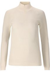 Sweter damski Athlecia Cozi. Białe swetry damskie Athlecia, l, bez wzorów, z poliamidu, eleganckie, bez kołnierzyka, bez ramiączek, bez kaptura. Za 171.00 zł.