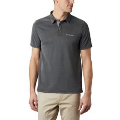 Męska Koszulka Polo Nelson Point. Szare koszulki polo męskie Columbia, m, bez wzorów, z poliesteru, bez ramiączek. Za 287.99 zł.