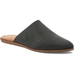 Klapki TOMS - Jutti Mule 10011761 Black. Czarne klapki damskie Toms, z materiału. W wyprzedaży za 299.00 zł.