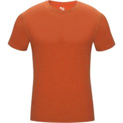 Koszulka z krótkim rękawem Podkoszulek męski Pro Compression. Brązowe koszulki sportowe męskie BADGER SPORT, l, bez wzorów, bez kołnierzyka, bez ramiączek. Za 194.95 zł.