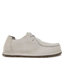 Półbuty Birkenstock. Półbuty damskie Birkenstock, bez wzorów, bez obcasa, na płaskiej podeszwie, bez zapięcia. Za 499.99 zł.