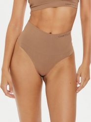Chantelle Bielizna modelująca dolna Smooth Co C10U90 Brązowy. Brązowa bielizna wyszczuplająca Chantelle, z syntetyku. Za 109.99 zł.