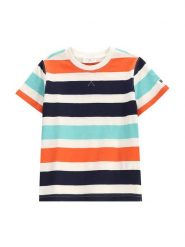 Coccodrillo T-Shirt WC5143204HBK Kolorowy Regular Fit. T-shirty dla chłopców COCCODRILLO, bez wzorów, z bawełny, bez ramiączek. Za 29.99 zł.