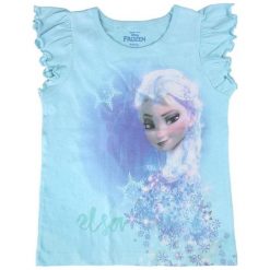 Disney Koszulka Dziewczęca Frozen 98 Niebieski. Bluzki dla dziewczynek marki Disney. Za 35.00 zł.