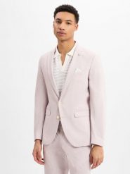 Finshley & Harding London marynarka garniturowa - Brixdon Mężczyźni Slim Fit różowy, 46. Czerwone marynarki męskie Finshley & Harding London, bez wzorów, eleganckie. Za 799.95 zł.