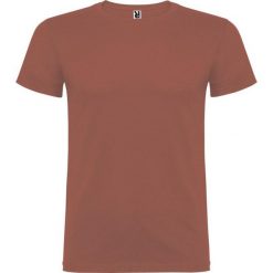 Męska Koszulka Z Krótkim Rękawem Beagle. Czerwone koszulki sportowe męskie ROLY, m, bez wzorów, bez kołnierzyka, bez ramiączek, trekkingowe. Za 30.99 zł.