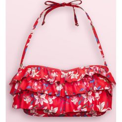 Komplet bikini z topem bandeau - Czerwony. Bikini damskie marki Cropp. Za 69.99 zł.