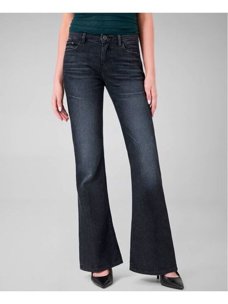 Guess Jeansy 184481 Czarny Flared Fit. Czarne jeansy damskie Guess. Za 614.99 zł.