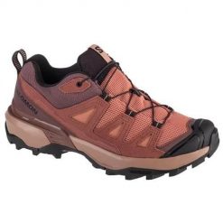 Buty trekkingowe damskie Salomon X Ultra 360 Ltr. Brązowe obuwie sportowe damskie Salomon, bez wzorów, z materiału, trekkingowe. Za 591.00 zł.